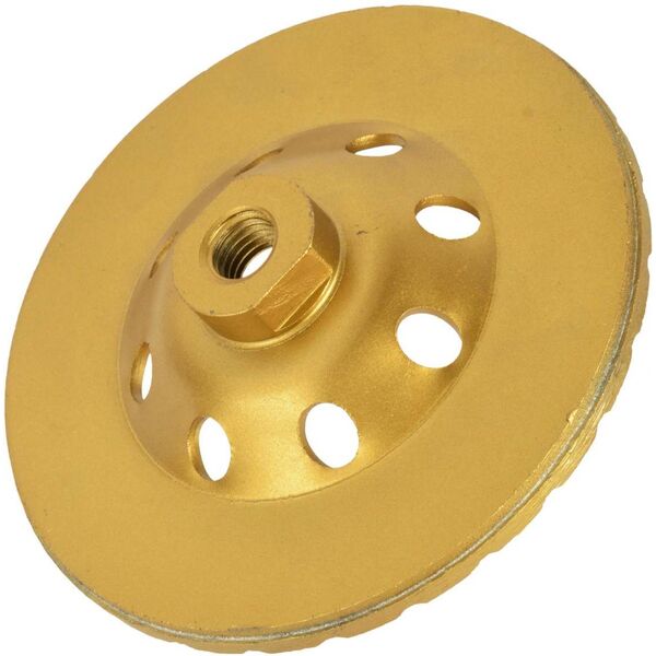 Geko tarcza diamentowa turbo do szlifowania betonu 125mm M14 (H00121)