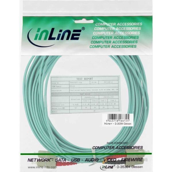 InLine InLine Fiber Optical Duplex Cable SC/SC 50/125Âµm OM3 30m