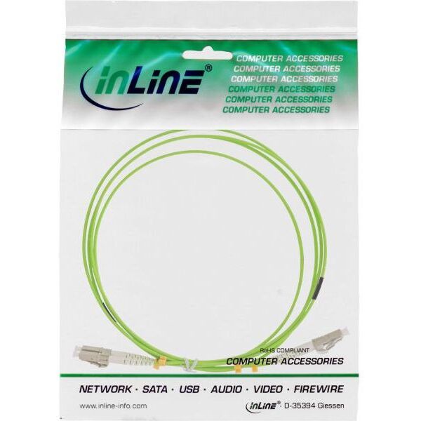 InLine InLine Fiber Optical Duplex Cable LC/LC 50/125Âµm OM5 25m