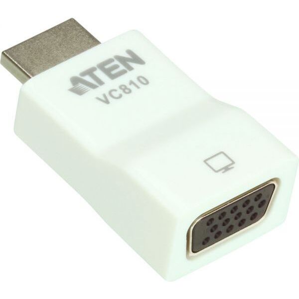 Adapter AV Aten HDMI - D-Sub (VGA) biały (VC810-AT)
