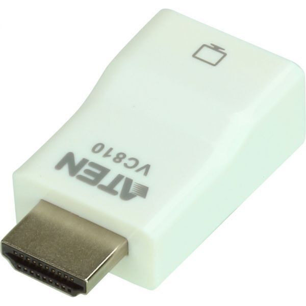 Adapter AV Aten HDMI - D-Sub (VGA) biały (VC810-AT)