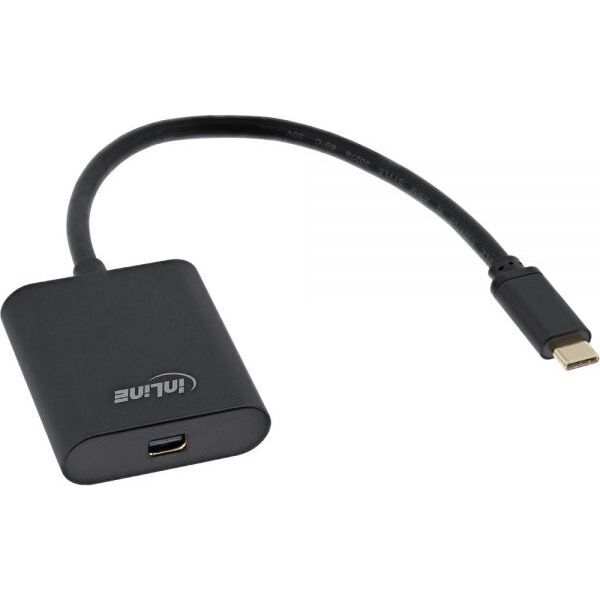 Adapter USB InLine USB-C - DisplayPort Mini Czarny  (64105B)