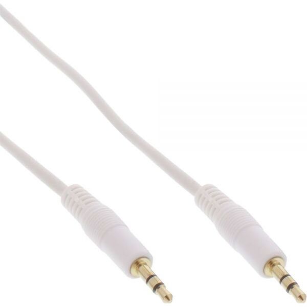 Kabel InLine Jack 3.5mm - Jack 3.5mm 2m biały (99942W)