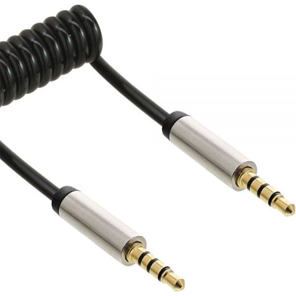 Kabel InLine Jack 3.5mm - Jack 3.5mm 1m srebrny (99271)