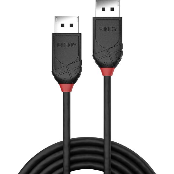 Kabel Lindy DisplayPort - DisplayPort 1m czarny (36491)