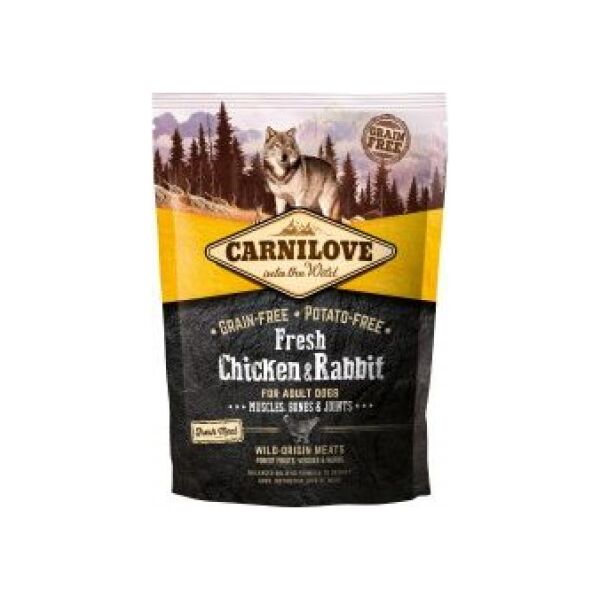 Carnilove Dog Fresh Chicken & Rabbit Adult - kurczak i królik 1.5kg
