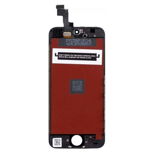 GSM City WYŚWIETLACZ + DOTYK AAA QUALITY TIANMA GLASS IPHONE 5 CZARNY