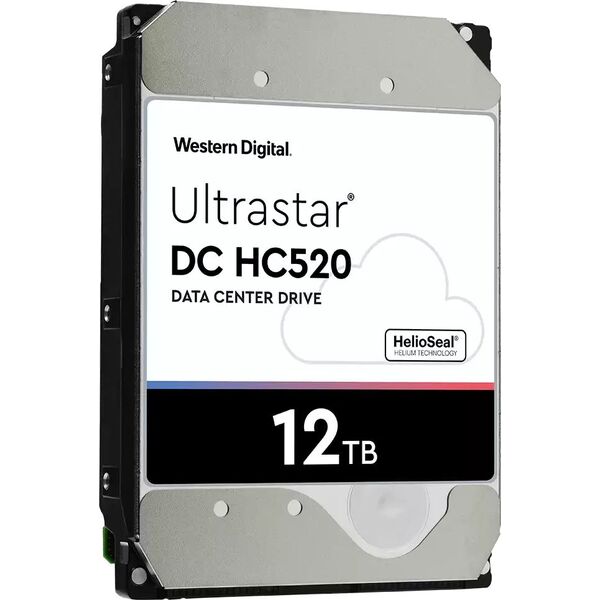 Dysk serwerowy WD Ultrastar DC HC520 12TB 3.5'' SATA III (6 Gb/s)  (0F29590)