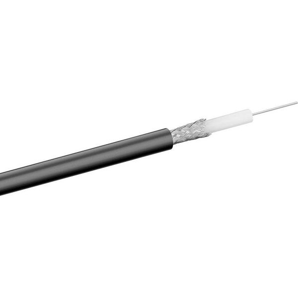 Przewód MicroConnect Antenowy 100m czarny (RG591B)
