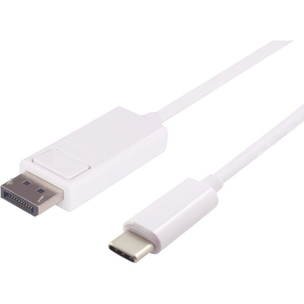 Kabel USB MicroConnect USB-C - 2 m Biały (USB3.1CDPB2W)