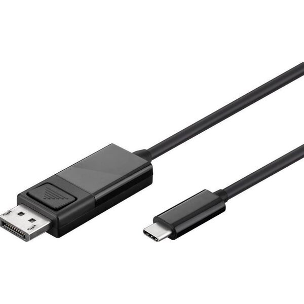 Kabel USB MicroConnect USB-C - DisplayPort 2 m Czarny (USB3.1CDPB2)