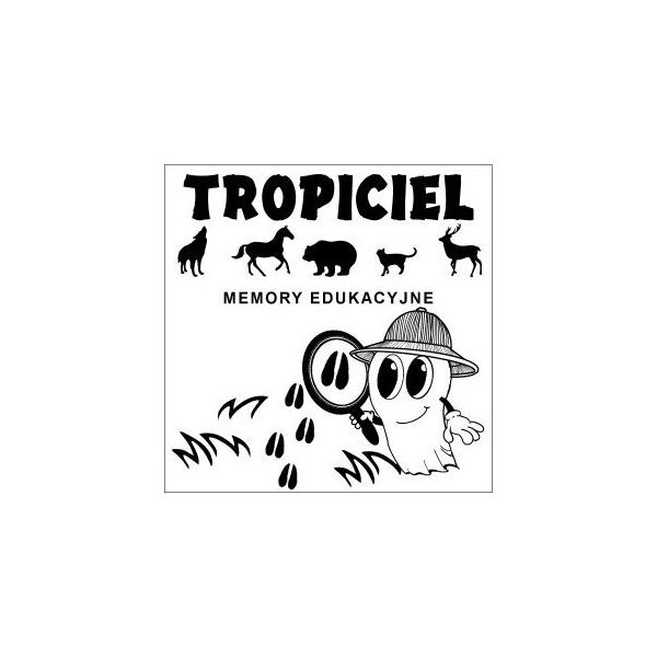 Tropiciel Drewniane Memory Edukacyjne Buu Polskie