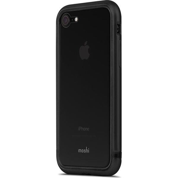 Moshi Moshi Luxe - Etui Z Aluminiową Ramką Iphone 8 / 7 (black)