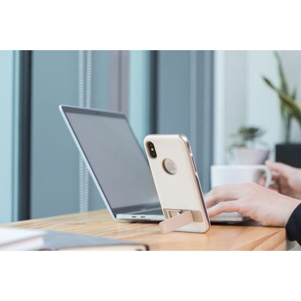 Moshi Moshi Kameleon - Etui Hardshell Z Podstawką Iphone X (ivory White)