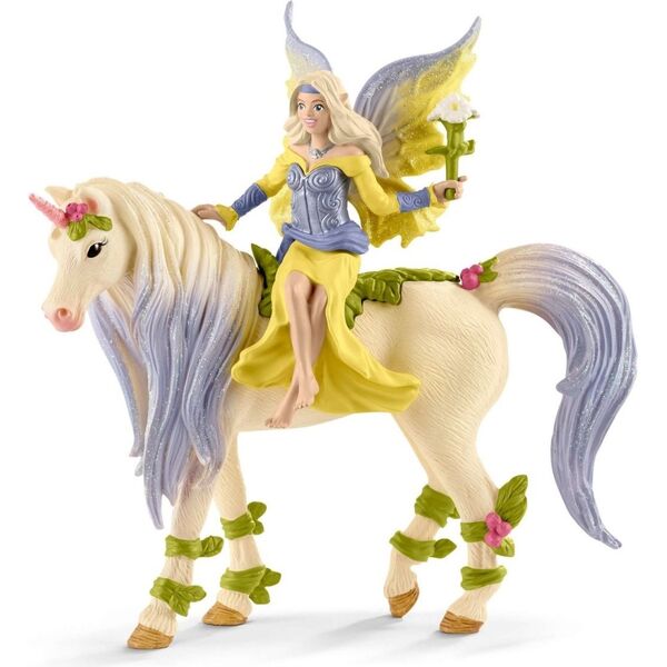 Figurka Schleich Figurka - Wróżka Sera z kwiecistym jednorożcem (70565)