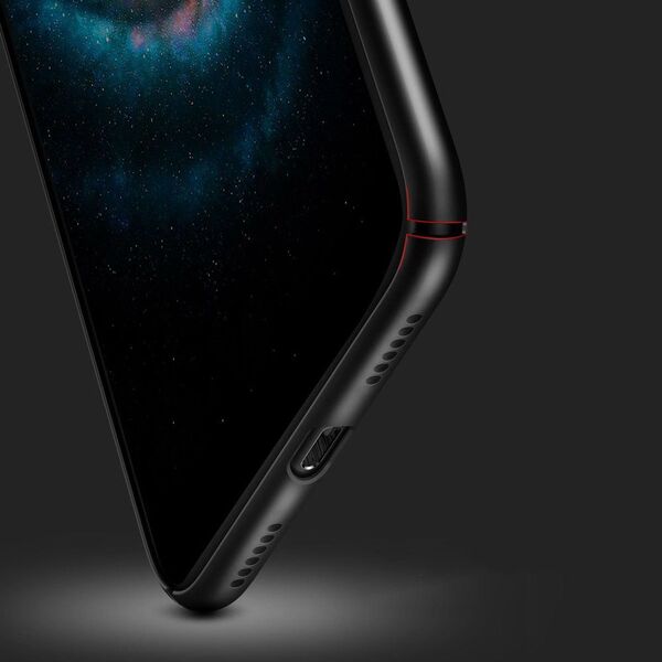 Baseus Etui iPhone X Baseus Thin Case ultra cienki pokrowiec czerwony
