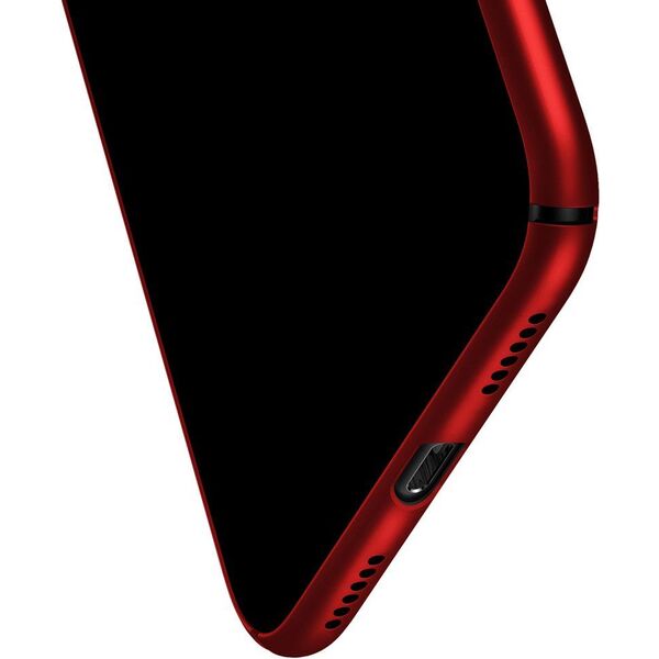 Baseus Etui iPhone X Baseus Thin Case ultra cienki pokrowiec czerwony