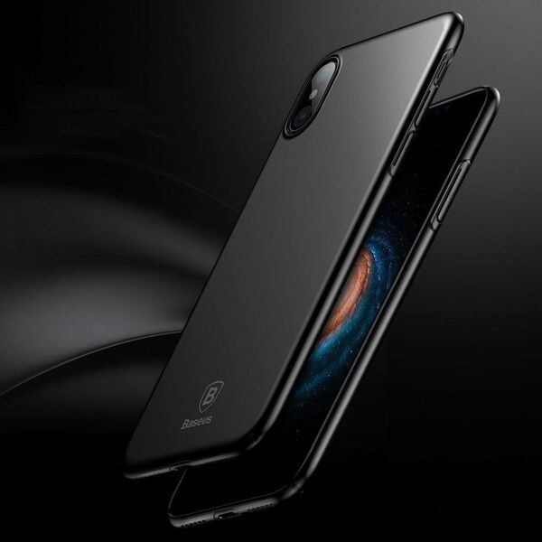 Baseus Etui iPhone X Baseus Thin Case ultra cienki pokrowiec czerwony