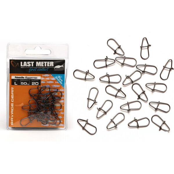 Savage Gear Needle Eggsnaps L 50kg 20szt. (54921)