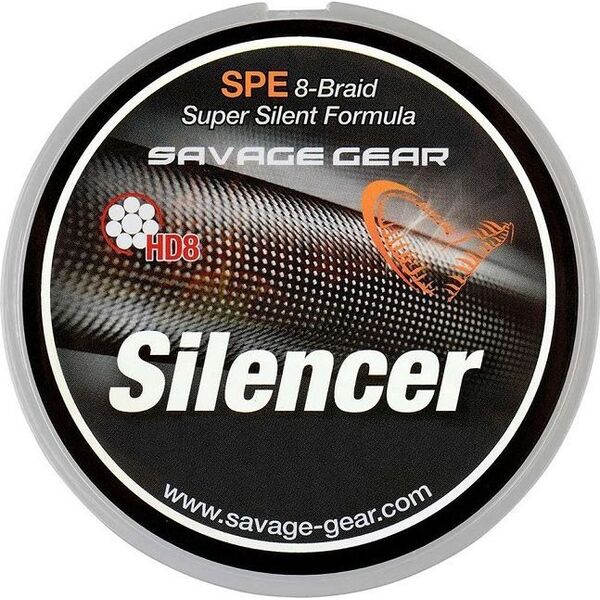 Savage Gear HD8 Silencer Braid 120m 0.40mm 80lbs 36,3kg Green (55297)