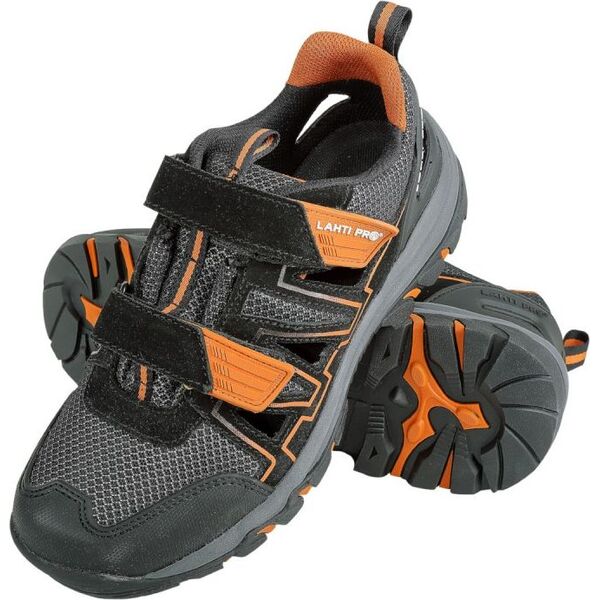 Lahti Pro Sandały zawodowy szaro-pomarańczowe 40 (L3060640)