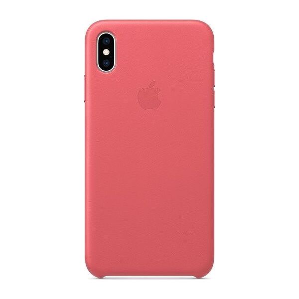 Apple Etui skórzane iPhone XS Max - zgaszony róż-MTEX2ZM/A