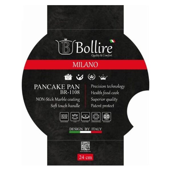 Patelnia Bollire Milano 24cm