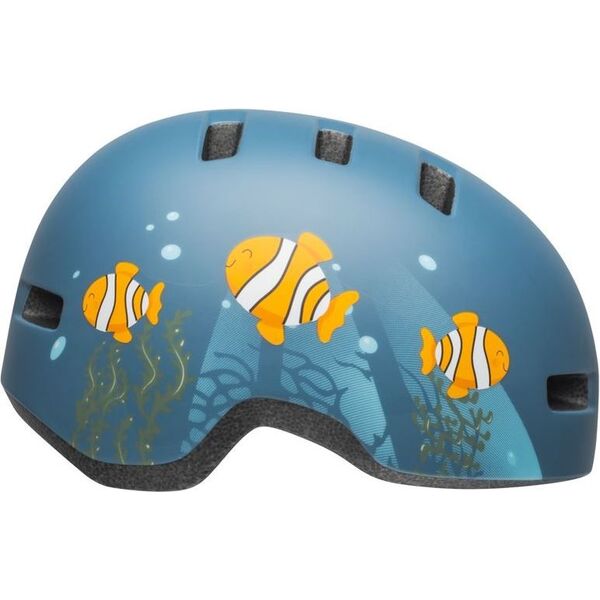 Bell Kask dziecięcy Lil Ripper clown fish matte gray blue r. XS (48–52 cm)