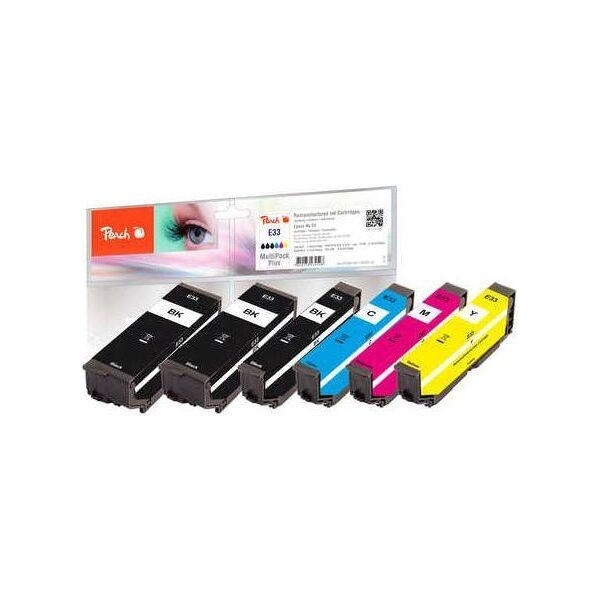 Tusz Peach Tusz PI200-487 / Epson No. 33 (Photo black, Black, Cyan, Magenta, Yellow)