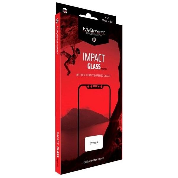 MyScreen Protector ImpactGLASS Edge 3D dla iPhone 7/8 biały