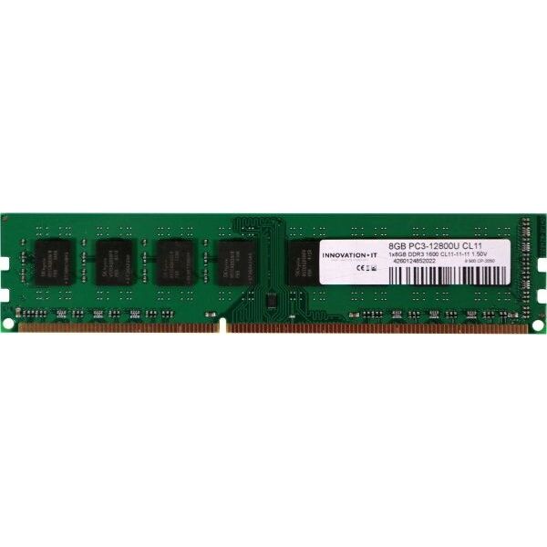 Pamięć Innovation IT DDR3, 8 GB, 1600MHz, CL11 (4260124852022)