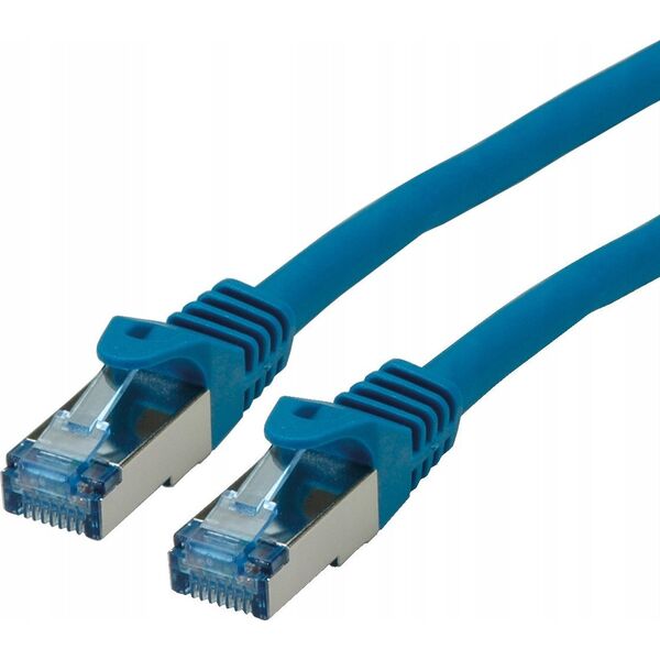 Roline ROLINE - Patch- Cable - RJ- 45 (M) to RJ- 45 (M) - 15 m - SFTP - CAT 6a - blue (21.15.2848)