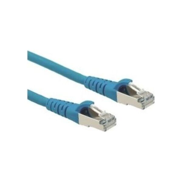 Roline Patchcord kat.6A S / FTP (PiMF), LSOH, niebieski, 0,5 m (21.15.2840)