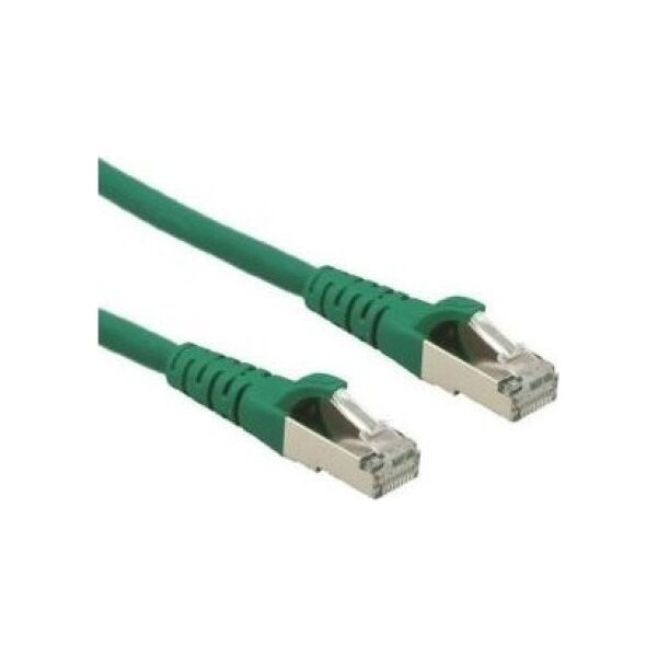 Roline ROLINE - Patch- Cable - RJ- 45 (M) to RJ- 45 (M) - 7.5 m - SFTP - CAT 6a - green (21.15.2836)