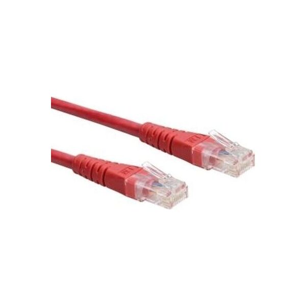 Roline Patchcord - RJ-45- 2 m - UTP - CAT 6 - czerwony (21.15.1541)