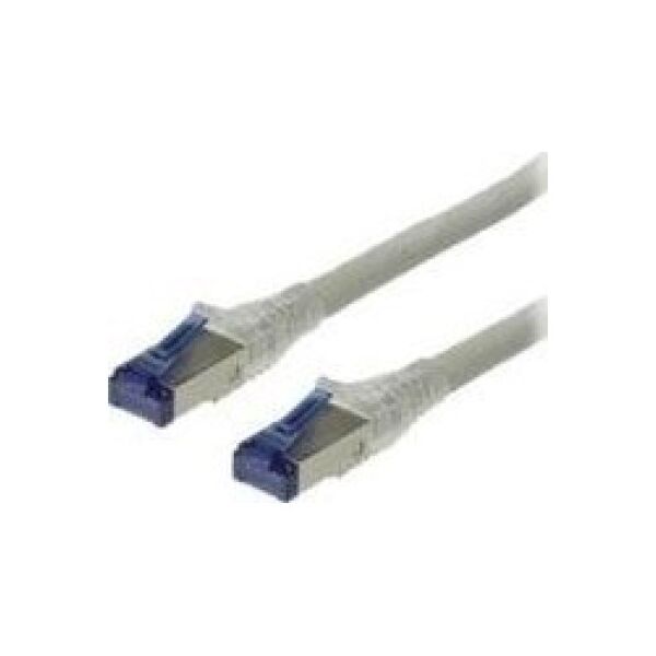 Roline ROLINE - Patch- Cable - RJ- 45 (M) - RJ- 45 (M) - 30 m - SFTP, PiMF - CAT 6a - pressed, Solid, smooth, halogen free - gray (21.15.0876)