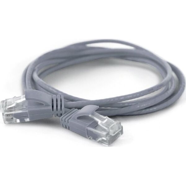 Wantec Wantec wW Patch Cable CAT6A (about 2,8mm) UTP gray 0,10m (7295)