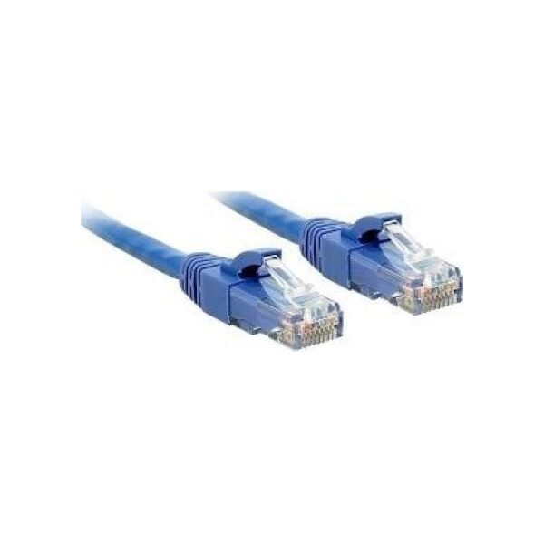 Lindy Patchkabel Cat6 U/UTP blau 0.50m (48016)