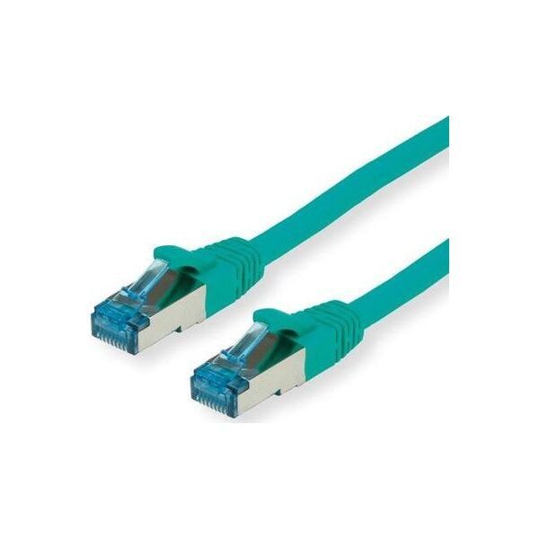 Value Patchcable - RJ-45 - 3m - SFTP, PiMF - CAT 6a - bezhalogenowy, zielony (21.99.1943)
