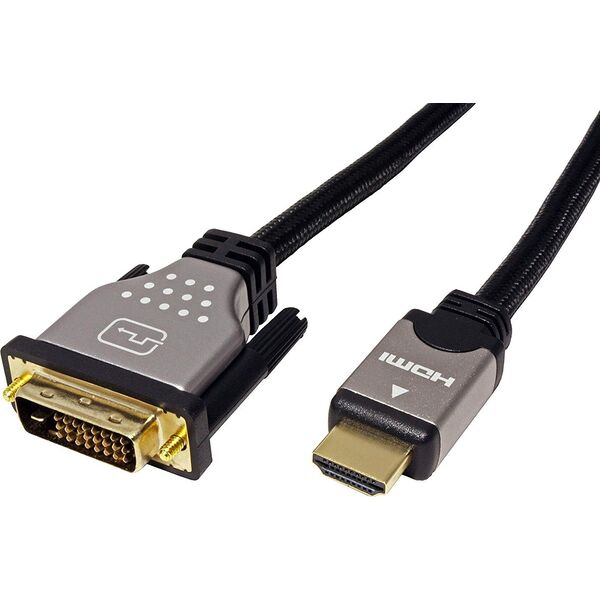 Kabel Roline 1.5m czarny (11.04.5876)