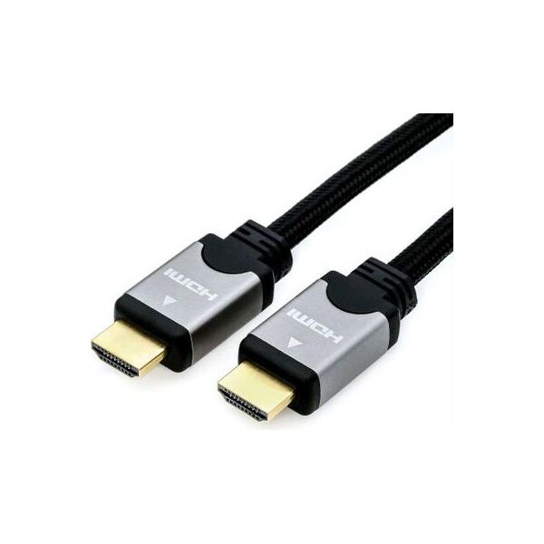 Kabel Roline HDMI - HDMI 1m srebrny (JAB-3738157)