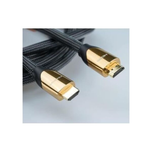 Kabel Roline HDMI - HDMI, 3, Czarny Złoty