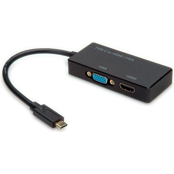 Adapter AV Value czarny (JAB-4380616)