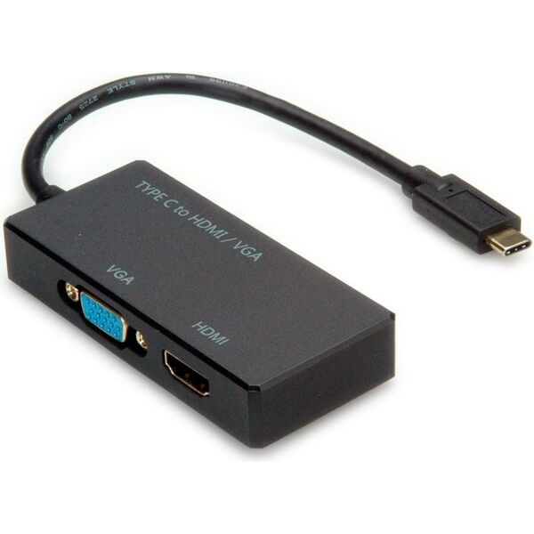 Adapter AV Value czarny (JAB-4380616)