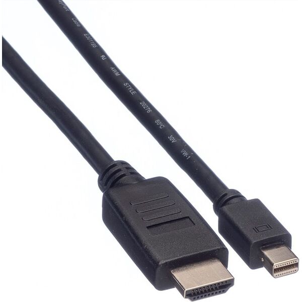 Kabel Value DisplayPort Mini - HDMI 4.5m czarny (JAB-2600936)