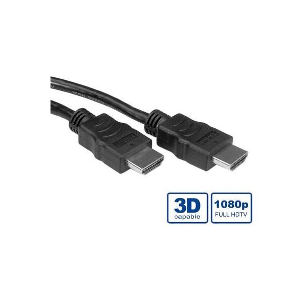 Kabel Value HDMI - HDMI 7.5m czarny (JAB-2454219)