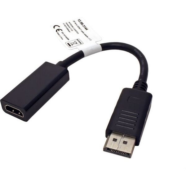Adapter AV Value DisplayPort - HDMI czarny (JAB-2083187)