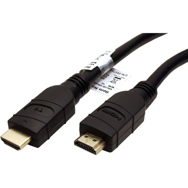 Kabel Value HDMI - HDMI 15m czarny (JAB-3882901)