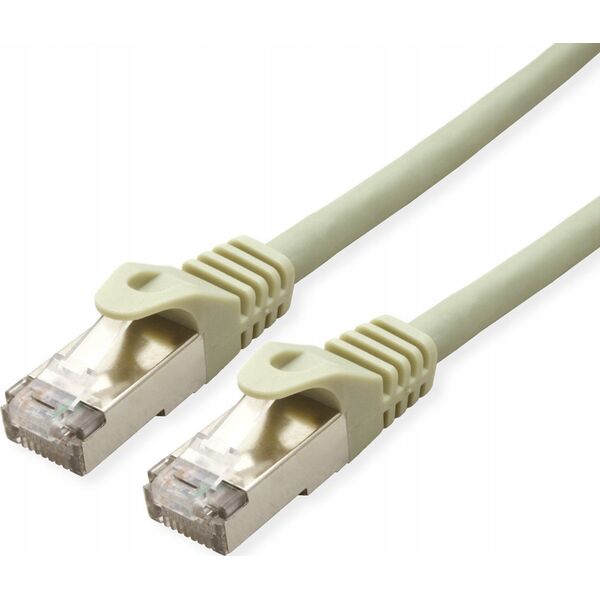 Value VALUE S/FTP- (PiMF- )Patch Cable cat.6A, solid wire, LSOH, gray, 20,0 m (21.99.0844)