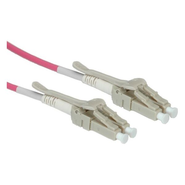 Roline ROLINE - Network cable - LC Multi- Mode (M) - LC Multi- Mode (M) - 20 m - glass fiber - 50/125 Micrometer - OM4 - violet (21.15.8890)